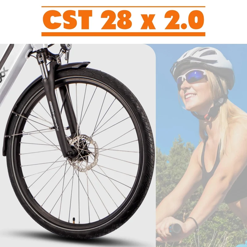 SAXXX E-Bike Deluxe Sport Wave, Mittelmotor