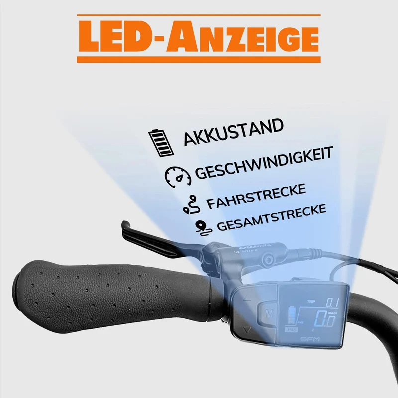 SAXXX E-Bike Deluxe Sport Wave, Mittelmotor