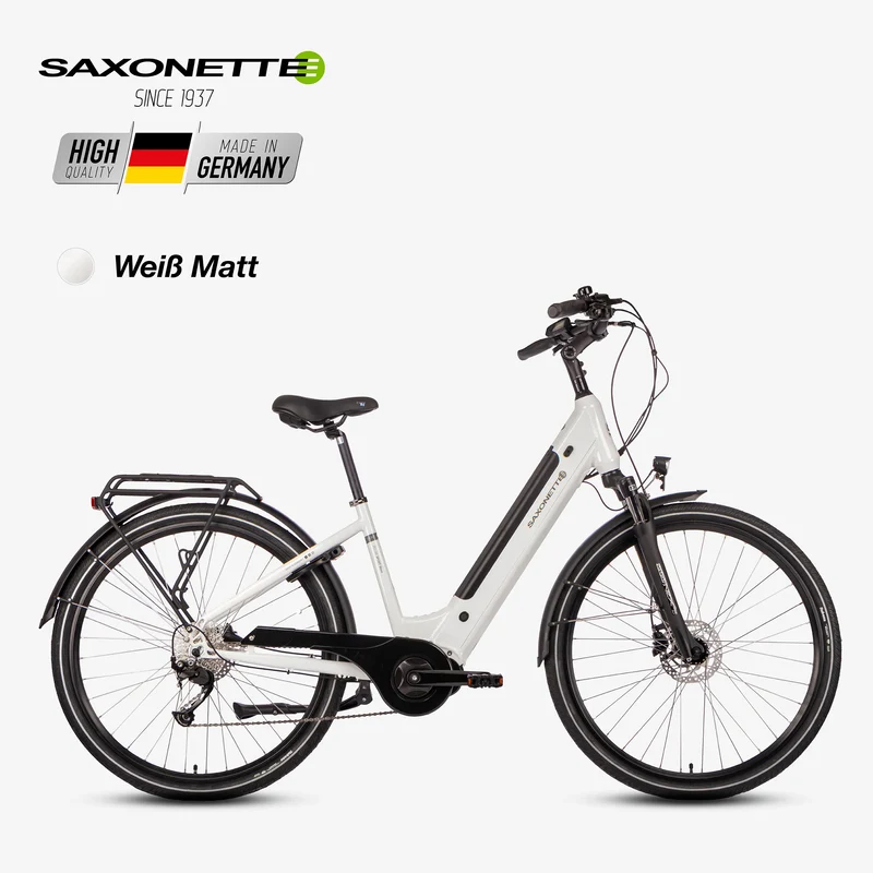 SAXONETTE E-Bike Deluxe Sport Wave, Mittelmotor (Gebraucht)