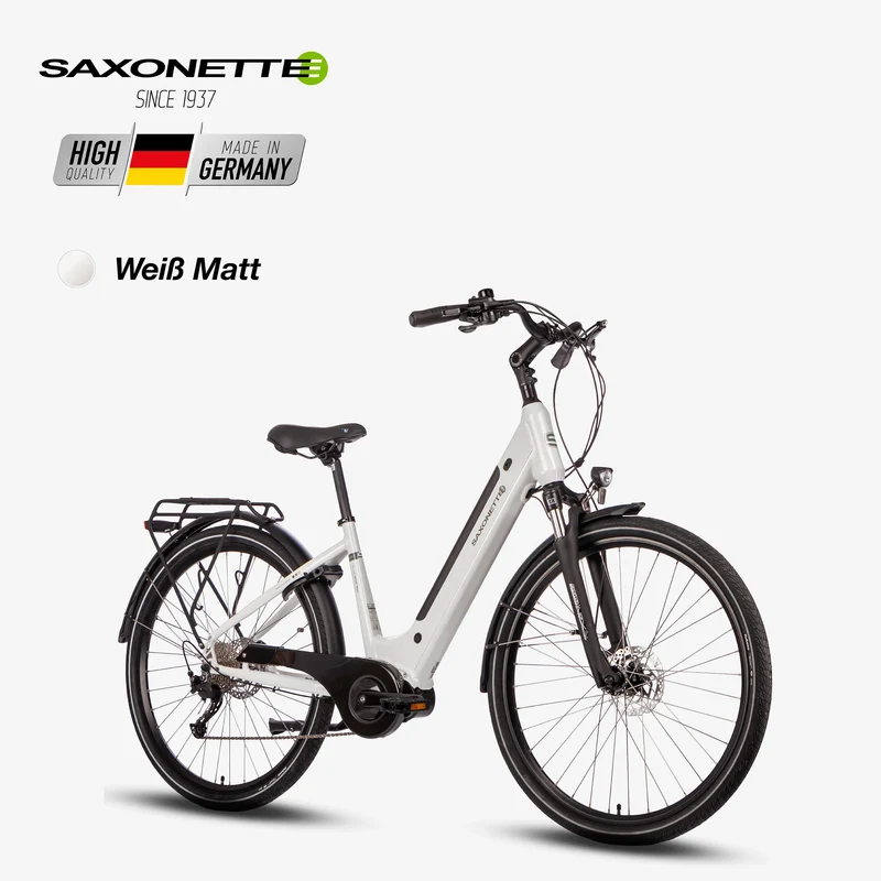 SAXONETTE E-Bike Deluxe Sport Wave, Mittelmotor (Gebraucht)