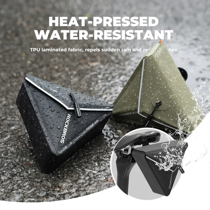 ROCKBROS Fahrradsatteltasche 0,6 L – Magnetisch, Wasserdicht & Kompakt