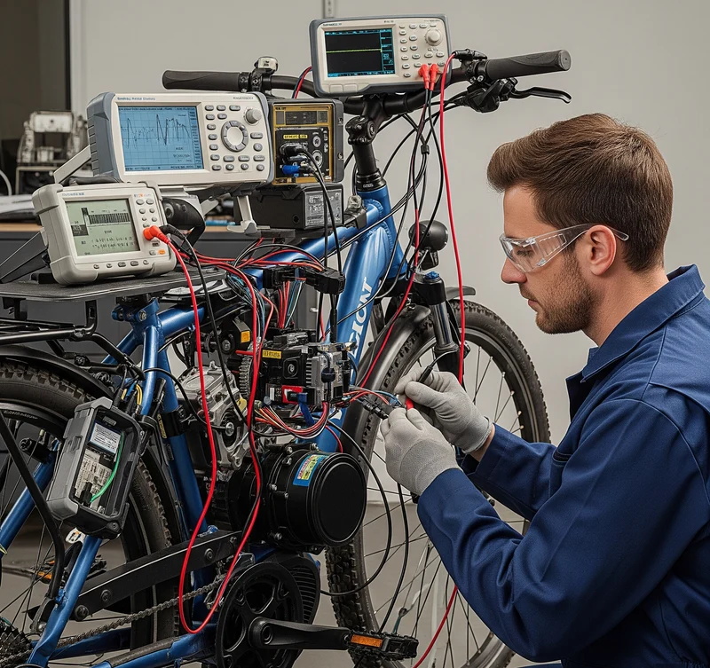 Vollständige Fahrraddiagnose (15 Minuten Ladezeit)