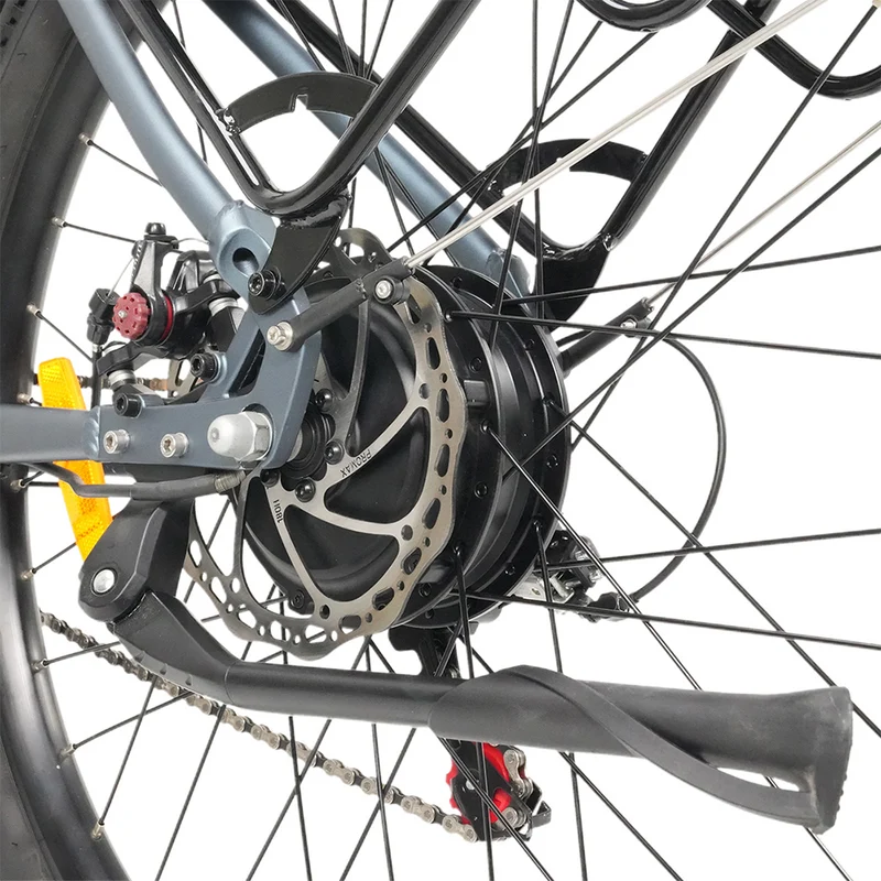 CYSUM M-Rax 48V 350W Electric City Bike 27.5" Aluminum Frame 7 Speed 60-80km Range with Lights