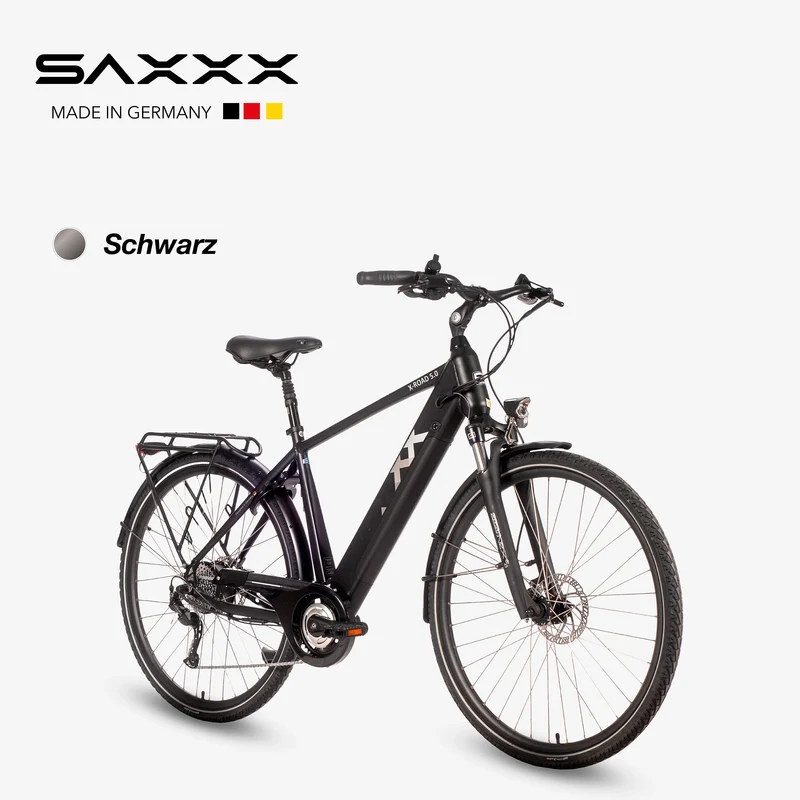 SAXXX E-Bike X-Road 5.0 Trekkingbike, Hinterradmotor