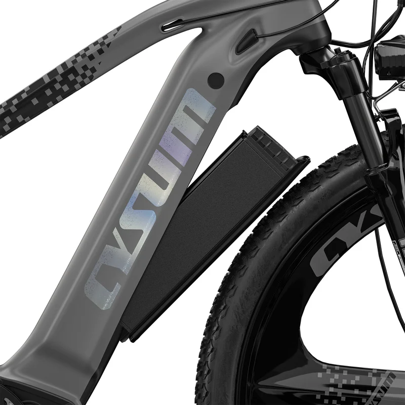 CYSUM Mountain Electric Bike 48V 500W, Speedy 29"（M520) Adult Off-Road E-bike with 48V 15Ah LG Battery High Speed City Electric Bicycle