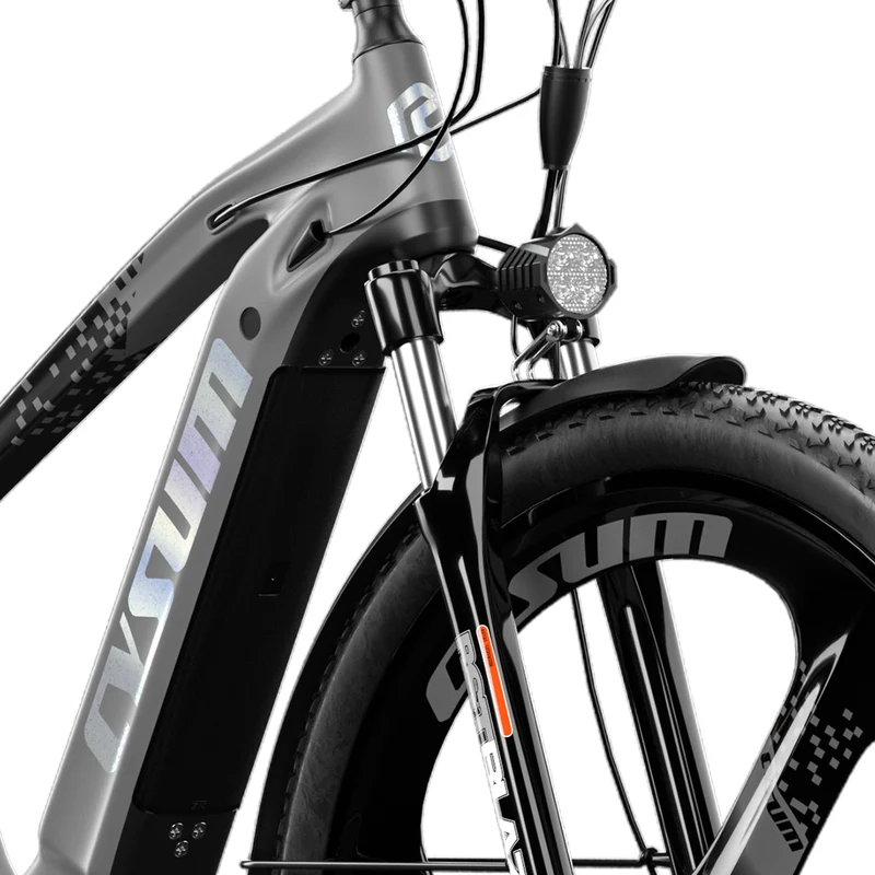 CYSUM Mountain Electric Bike 48V 500W, Speedy 29"（M520) Adult Off-Road E-bike with 48V 15Ah LG Battery High Speed City Electric Bicycle
