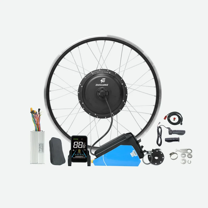 eSoulbike™ 52V 2000W High Power Rear Hub Ebike Conversion Kit