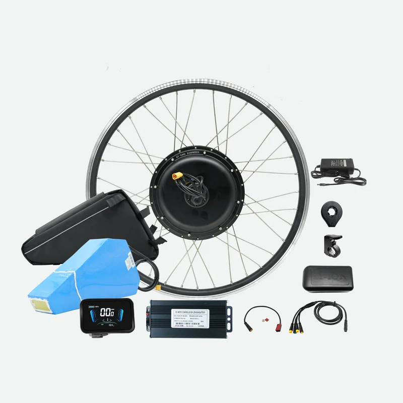 eSoulbike™ 48V 1000W Gearless Rear Hub Wheel Ebike Conversion Kit