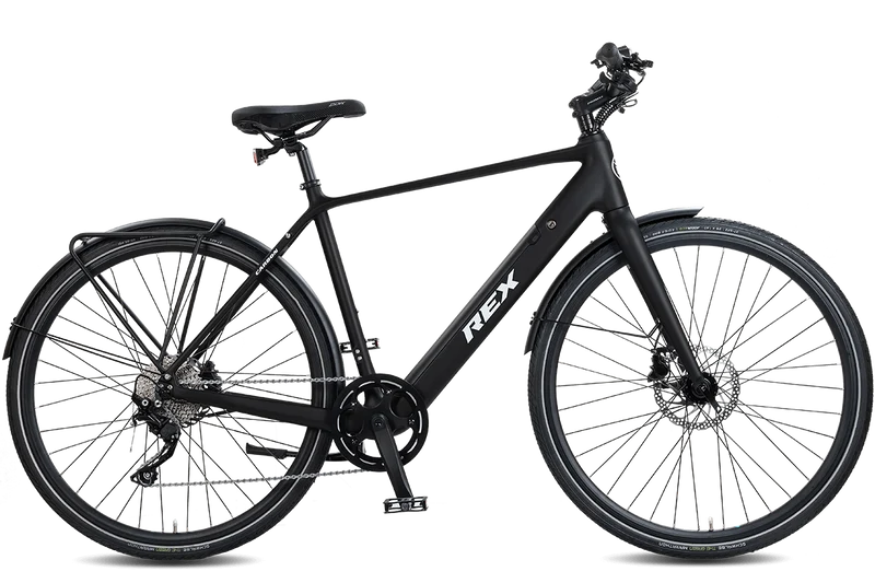 REX Carbon E-Bike 16kg Shimano DEORE 10-Gang