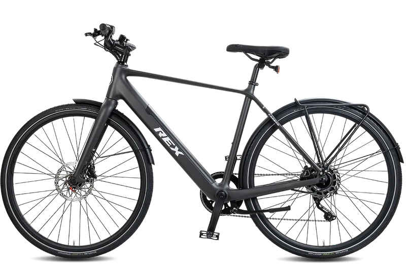 REX Carbon E-Bike 16kg Shimano DEORE 10-Gang