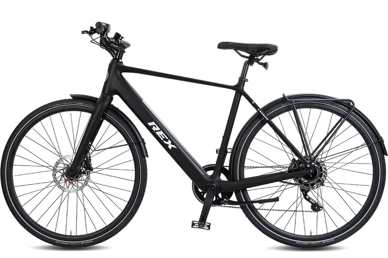 REX Carbon E-Bike 16kg Shimano DEORE 10-Gang
