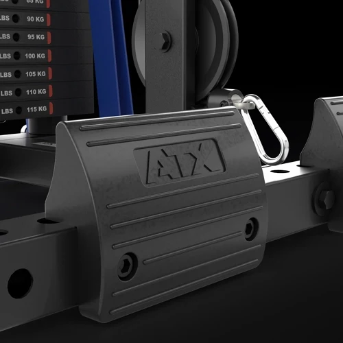ATX® Power Rack 640/660 mit Latzug 115 kg Steckgewichte, in 2 Höhen