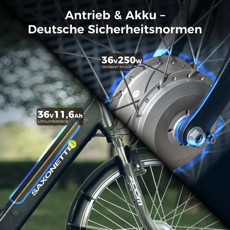 SAXONETTE E-Bike Comfort Plus 4.0 (Gebraucht)