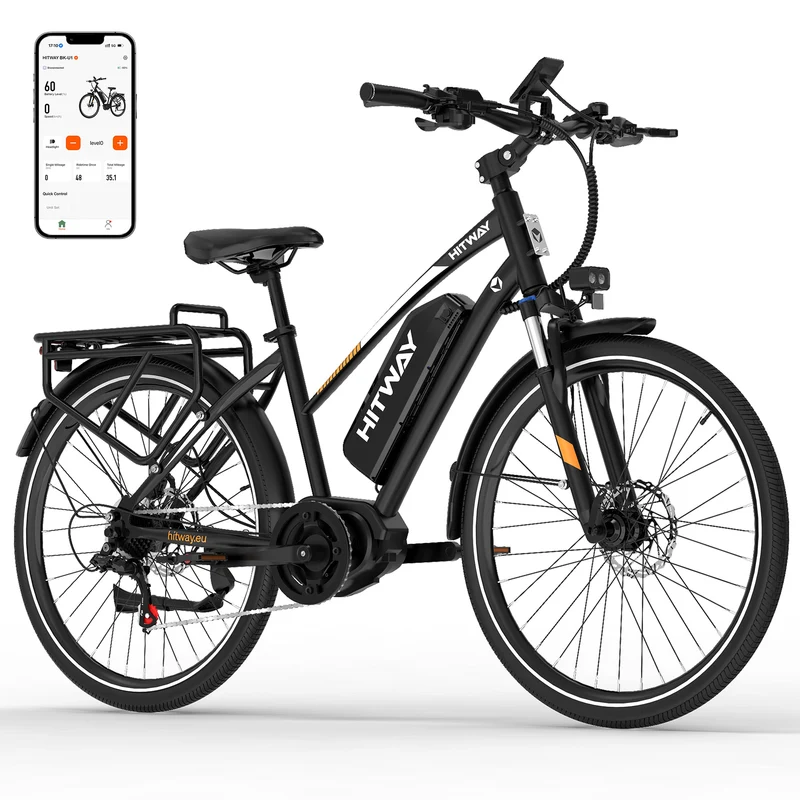 BK-U1 Mittelmotor-Elektrofahrrad bis zu 180km