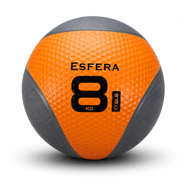 Medizinball aus Gummi – 1 bis 10 kg