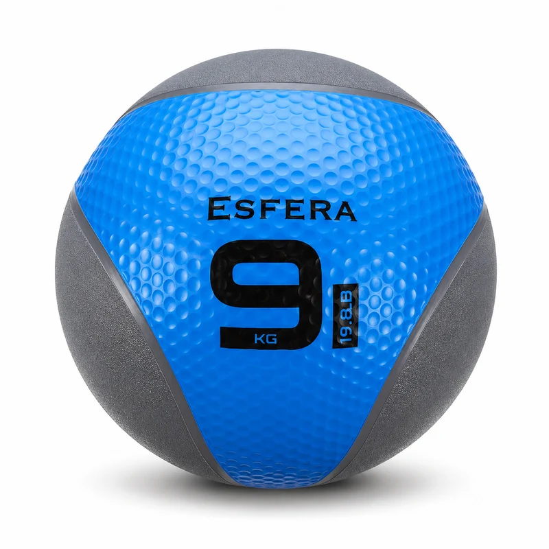 Medizinball aus Gummi – 1 bis 10 kg
