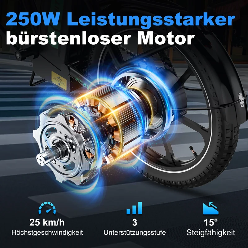 HITWAY BK5SL faltbares Elektrofahrrad