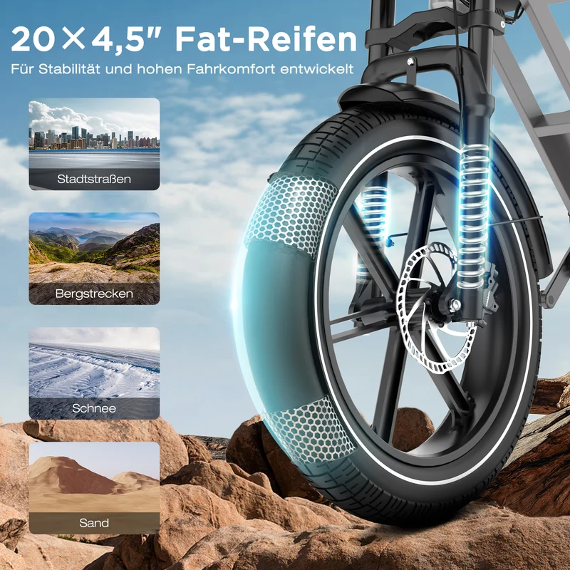 BK28 Fatbike E-Bike