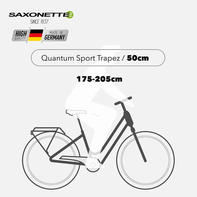 SAXONETTE E-Bike Quantum Sport Trapez (Gebraucht)
