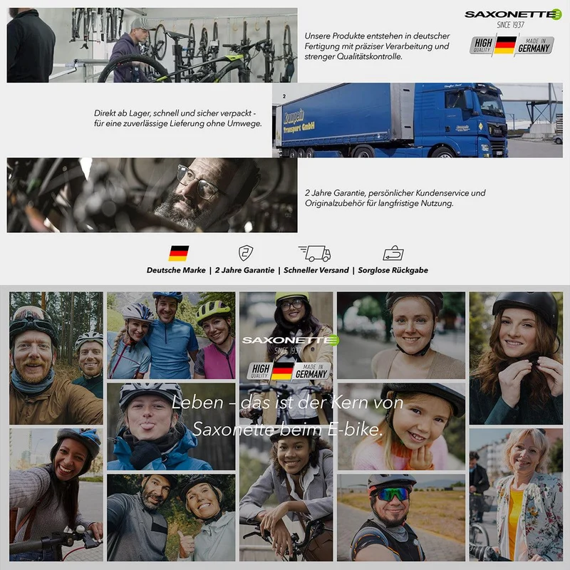 SAXONETTE E-Bike Quantum Sport Trapez (Gebraucht)