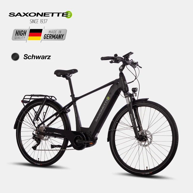 SAXONETTE E-Bike Quantum Sport Diamant, Mittelmotor