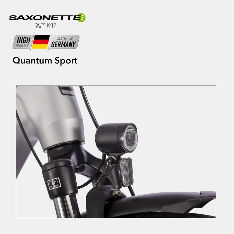 SAXONETTE E-Bike Quantum Sport Diamant, Mittelmotor