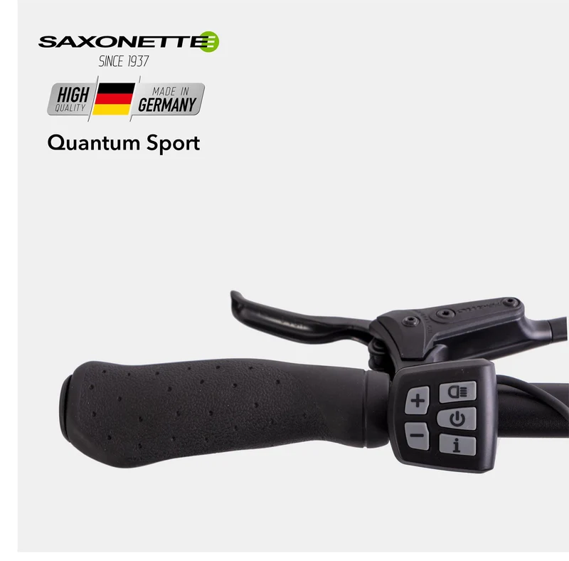 SAXONETTE E-Bike Quantum Sport Diamant, Mittelmotor