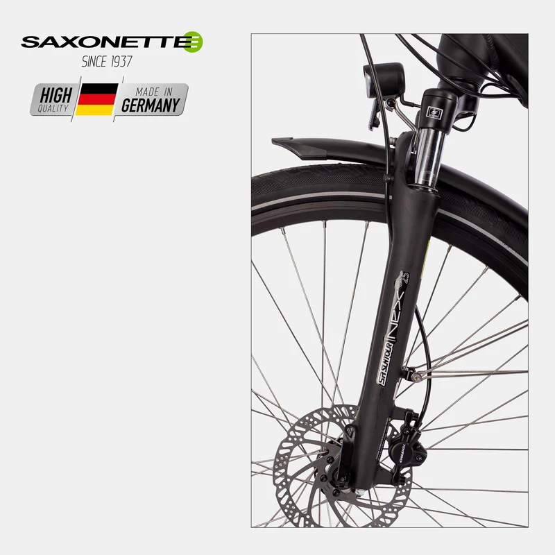 SAXONETTE E-Bike Premium Sport Diamant, Mittelmotor