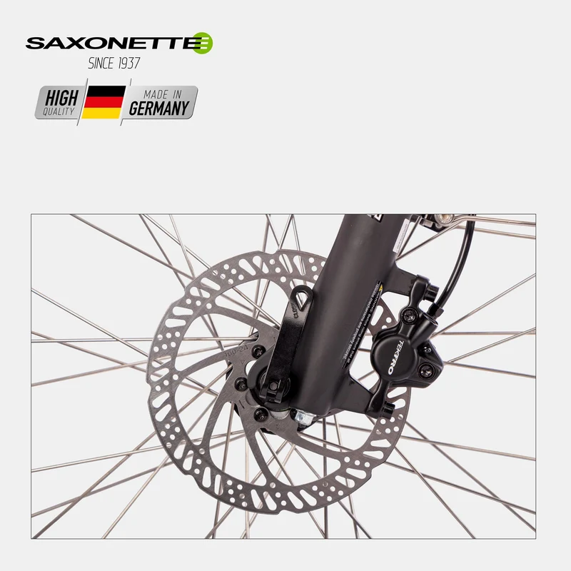 SAXONETTE E-Bike Premium Sport Diamant, Mittelmotor