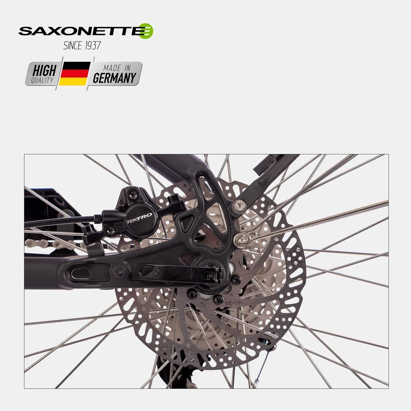 SAXONETTE E-Bike Premium Sport Diamant, Mittelmotor