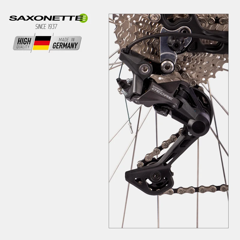 SAXONETTE E-Bike Premium Sport Diamant, Mittelmotor