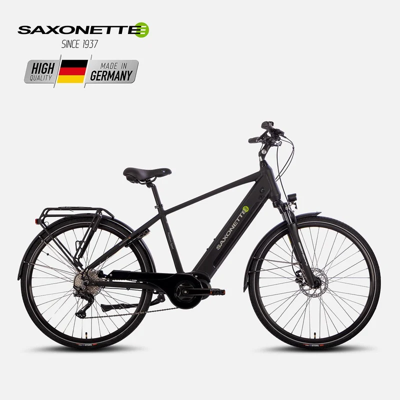 SAXONETTE E-Bike Premium Sport Diamant, Mittelmotor