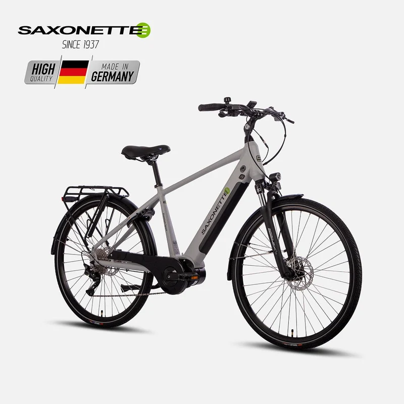 SAXONETTE E-Bike Premium Sport Diamant, Mittelmotor