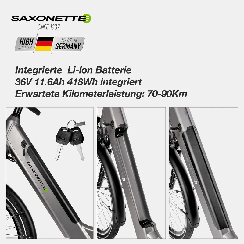 SAXONETTE E-Bike Optimum Plus Wave (Gebraucht)