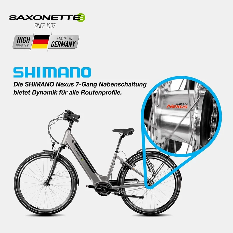 SAXONETTE E-Bike Optimum Plus Wave (Gebraucht)