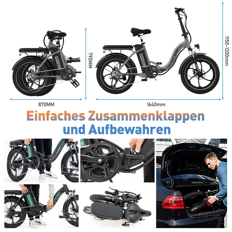 BK6S faltbares Elektrofahrrad