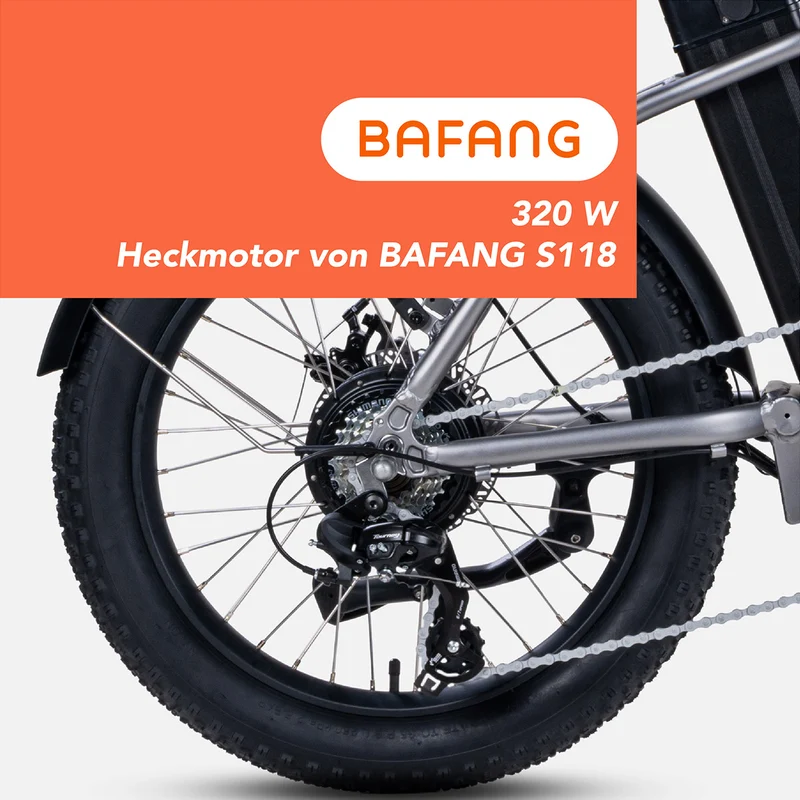 SAXXX Klapprad E-Bike Metron