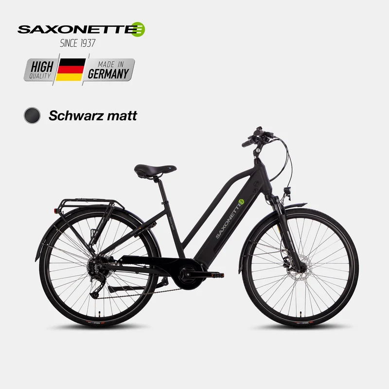 SAXONETTE E-Bike Deluxe Sport Trapez (Gebraucht)