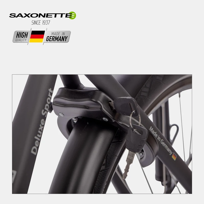 SAXONETTE E-Bike Deluxe Sport Trapez (Gebraucht)