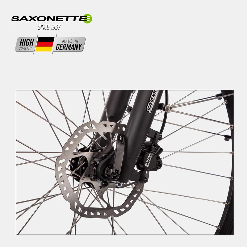 SAXONETTE E-Bike Deluxe Sport Trapez (Gebraucht)
