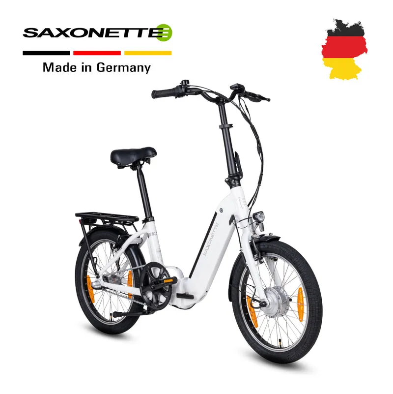 SAXONETTE Klapprad E-Bike Compact Comfort Plus 2.0