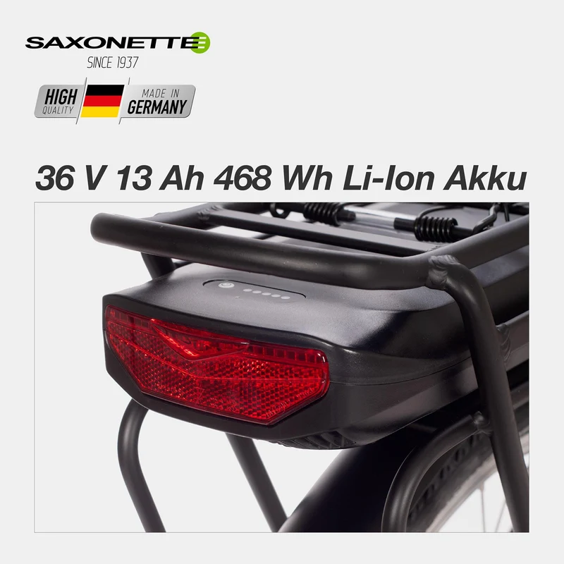 SAXONETTE E-Bike City Plus Wave