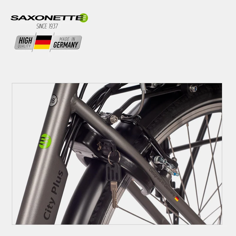 SAXONETTE E-Bike City Plus Wave