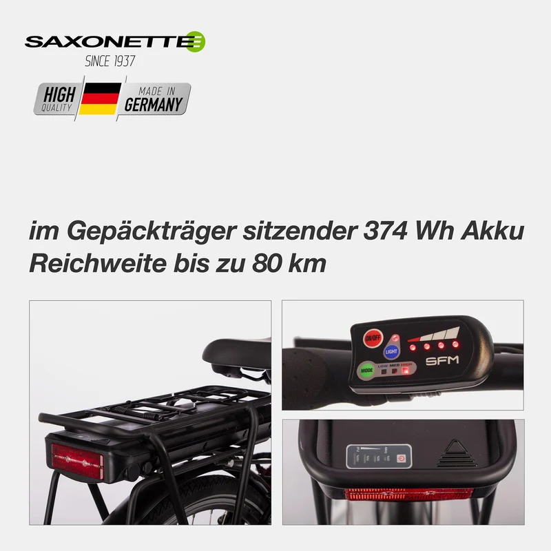 SAXONETTE E-Bike Advanced Plus Wave (Gebraucht)