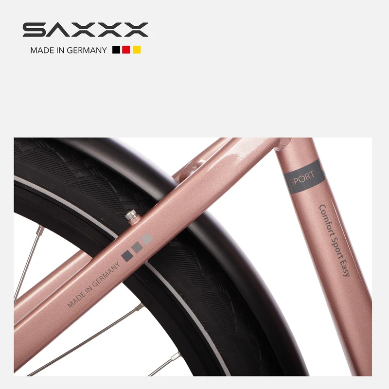 SAXXX E-bike Comfort Sport Easy, 90km, Scheibenbremse