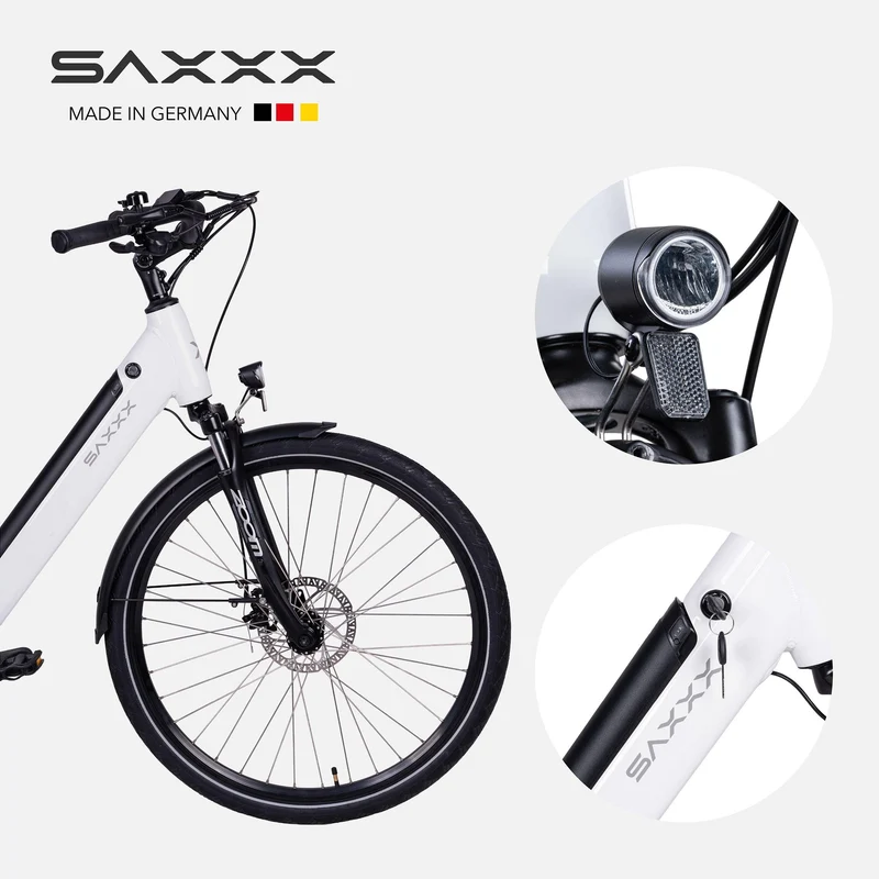 SAXXX E-bike Comfort Sport Easy, 90km, Scheibenbremse