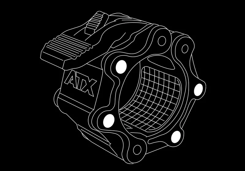 ATX® HQ Magnetic Collar clamp 50 mm - Paar