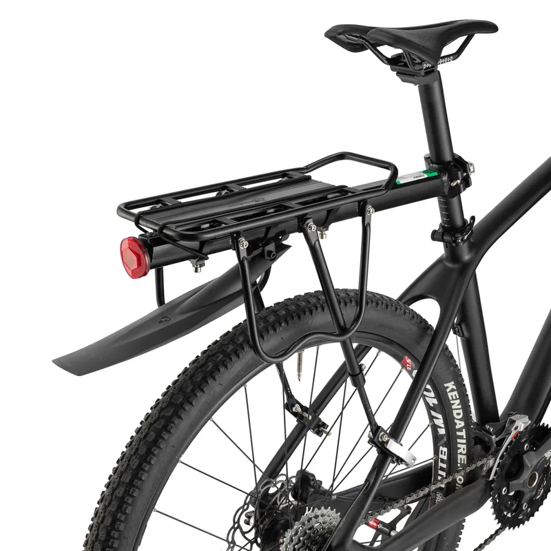 ROCKBROS Fahrrad Gepäckträger mit Reflektor und Schutzblech Aluminiumlegierung