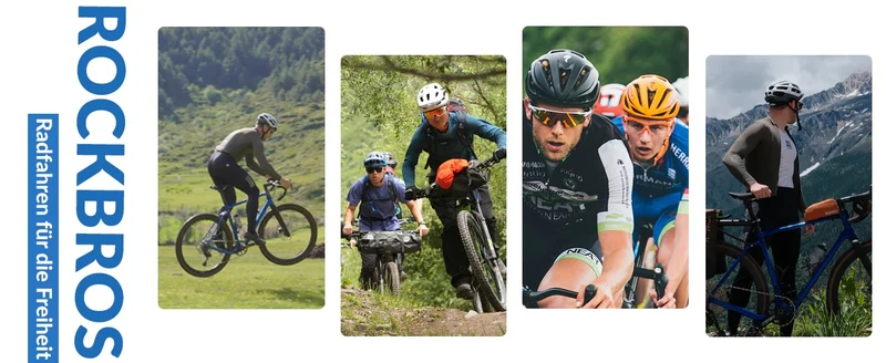 ROCKBROS Fahrrad Oberrohrtasche/Satteltasche 1,1L mit Innenfächern