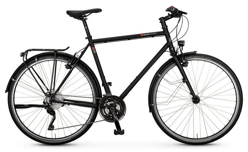VSF Fahrrad T300 Randonneur Sport - Trekkingrad- Ebony Metallic